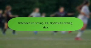 Defenderutrustning: Kit, skyddsutrustning, skor